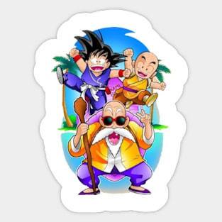 Dragon Ball DB Kame Team Gift For Lovers Sticker